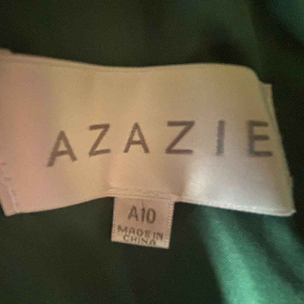 Azazie Formal Off Shoulder Long Gown - Picture 2 of 16